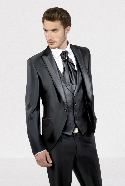 TRAJE ENZO ROMANO DOBLE TEJIDO SOLAPA 8380 S/4007