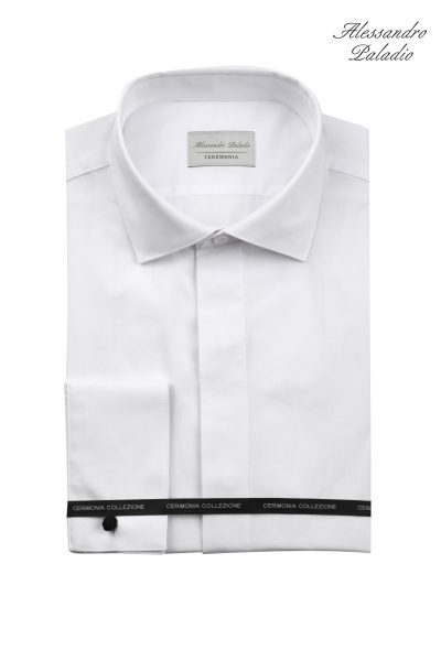 CAMISA LISA CON TAPETA BÁSICA ALESSANDRO