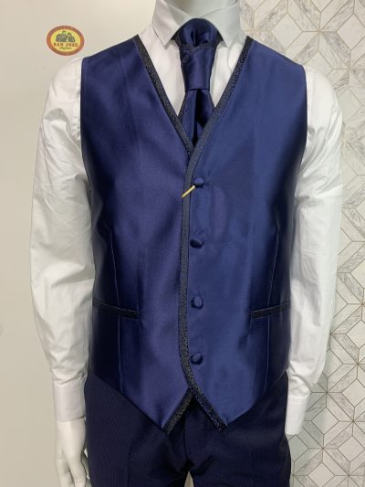 CHALECO ALESSANDRO RIBETE AZUL