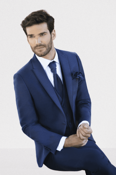 Traje Enzo Romano Chaqueta brocada