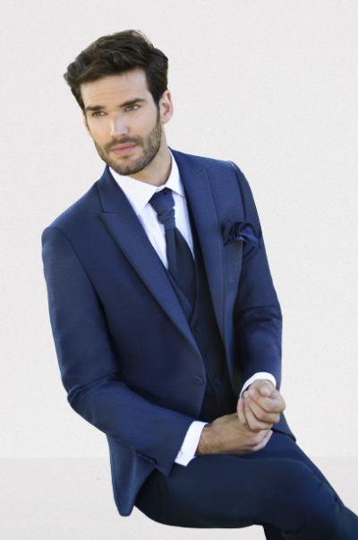 Traje Enzo Romano Chaqueta brocada