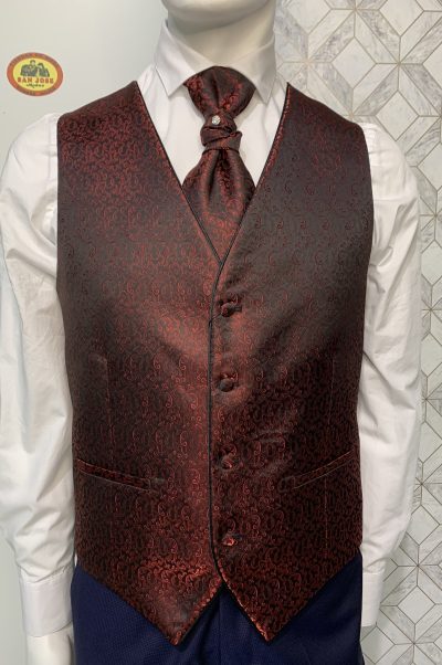 CHALECO CAPELHI ESTAMPADO GRANA