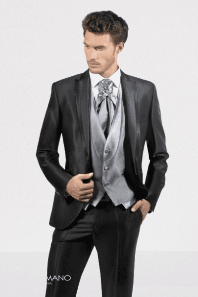 Traje Enzo Romano negro