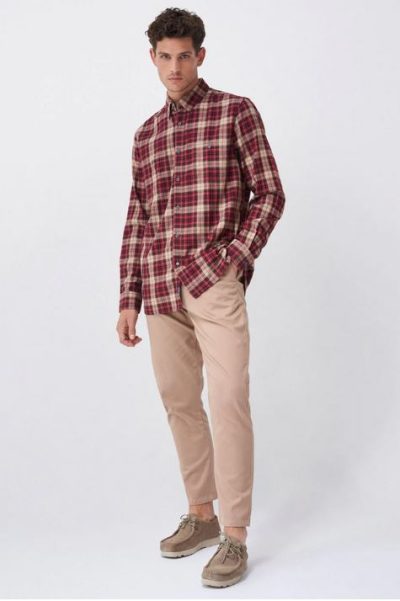 Camisa Salsa Jeans cuadros