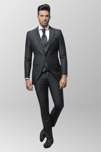 Traje novio Giovanni Ricci Milano verde