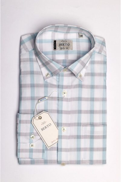 Camisa cuadros Berto