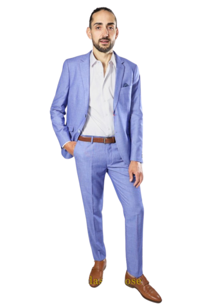 Traje slim fit Capelhi pireo Azul claro
