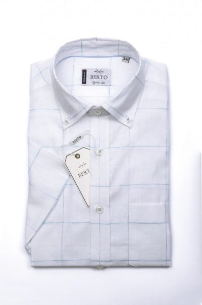 Camisa manga corta cuadro Berto 123158