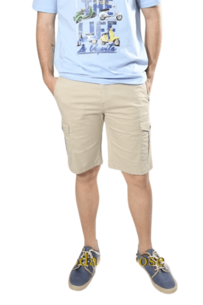 Bermuda cargo Tem beige