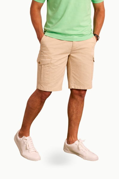 Bermuda cargo Tem beige