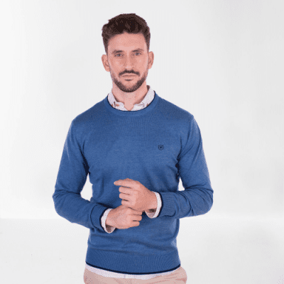 Jersey cuello redondo Martin´s 321 azul