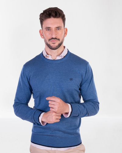 Jersey cuello redondo Martin´s 321 azul