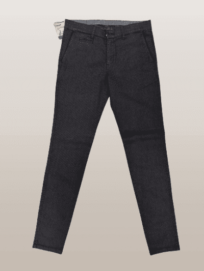 Pantalón algodón slim La Vespita chocolate 50445