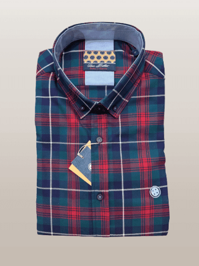 Camisa cuadros Urban Button