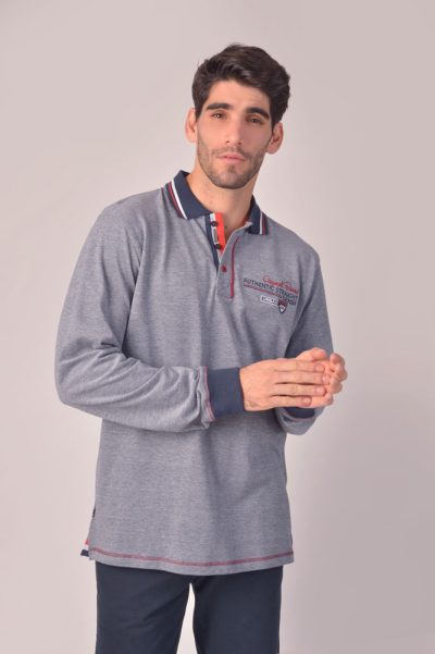 Polo manga larga PRIVATA 2602