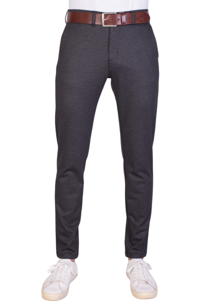 Pantalón elastano slim La Vespita chocolate 50824