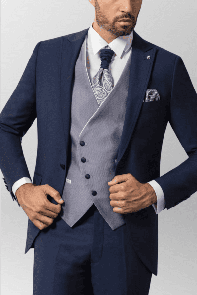 Chaleco cruzado Giovanni Ricci 207