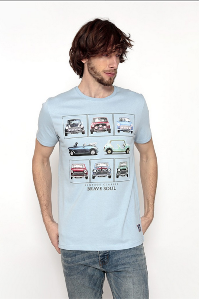 Camiseta coches Brave soul
