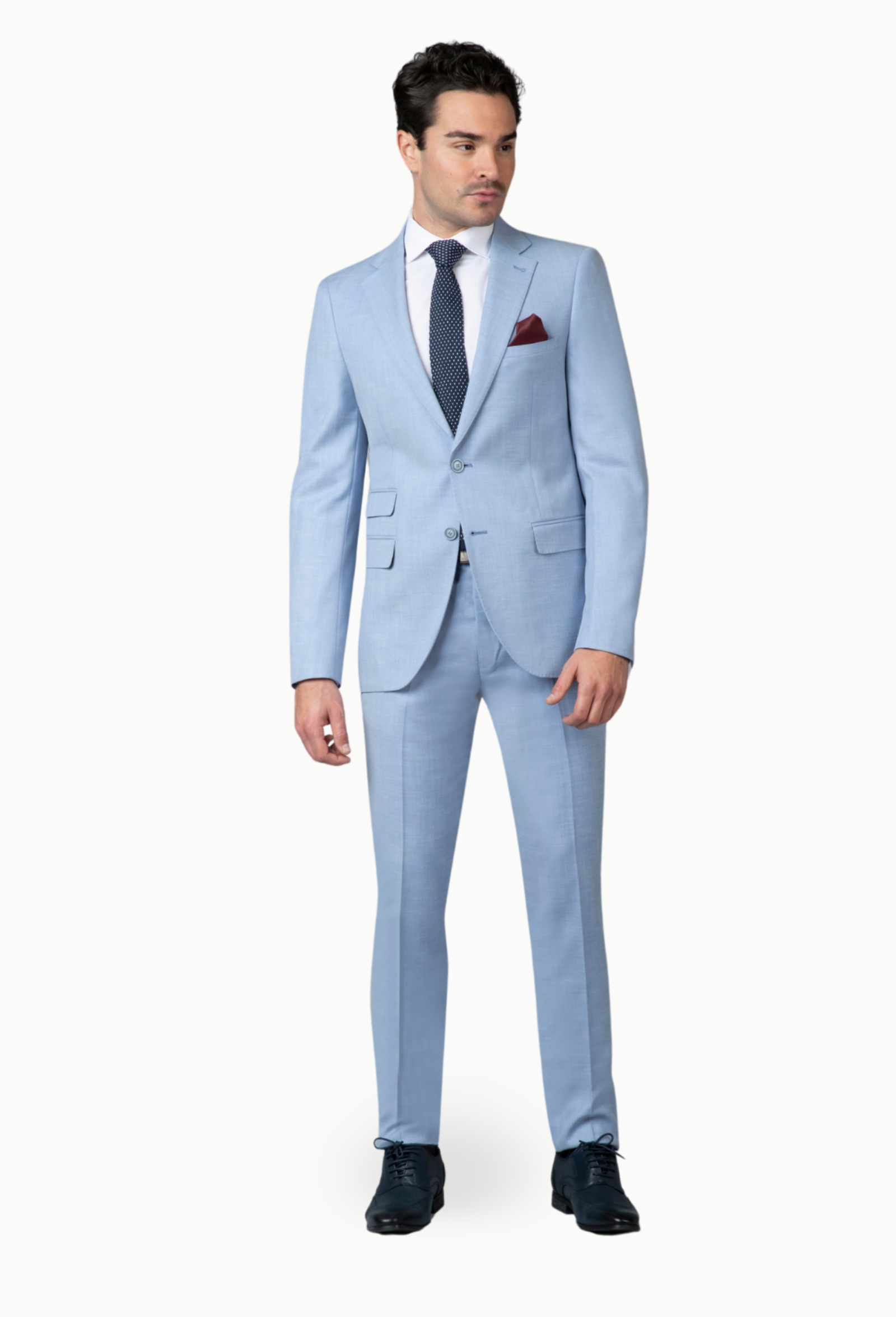Traje azul claro Capelhi