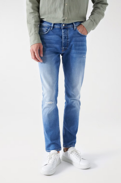 Vaquero regular rotos Salsa jeans