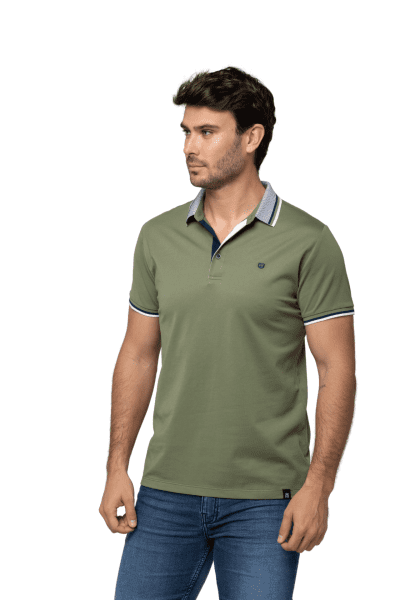 Polo Datil kaki Rever