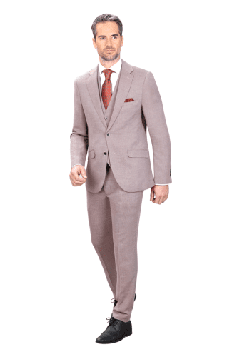 Traje con chaleco julio Capheli Verde