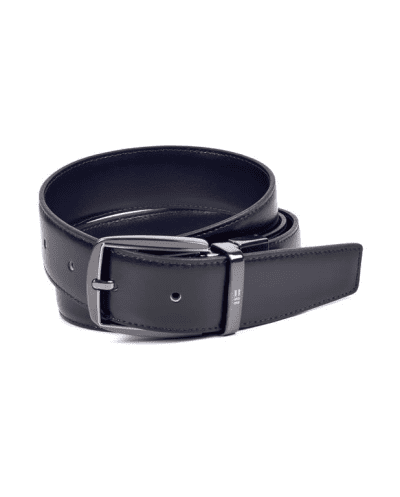 Cinturon reversible bellido azul