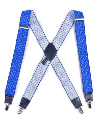 Tirantes bellido fantasía azul