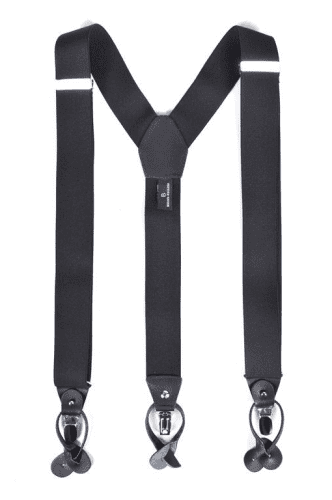 Tirantes liso bellido negro