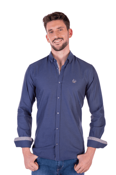 Camisa marino La Vespita