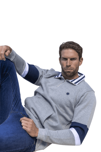 Sudadera polera Urban Button