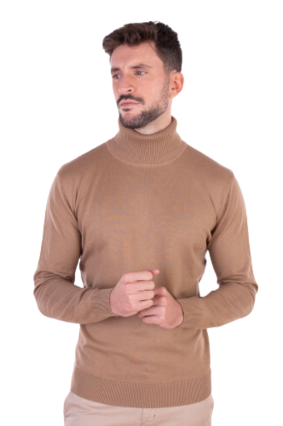 Jersey cuello vuelto Rever