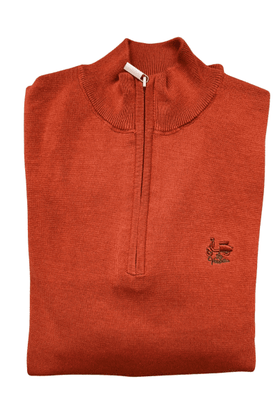 Jersey cremallera La Vespita naranja