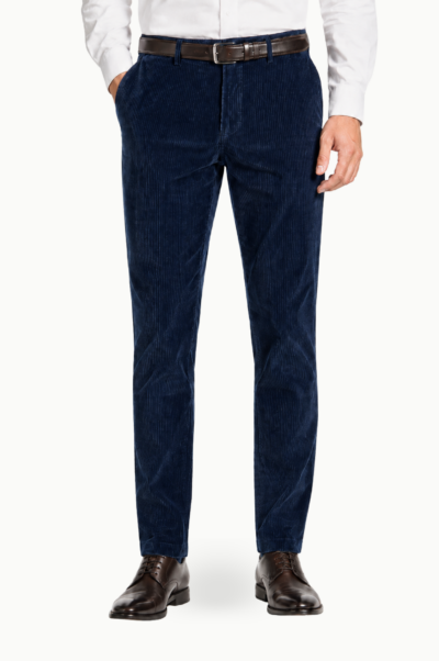 Pantalón Pana con elástico Luiyis Azul marino