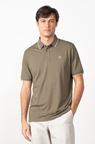 Polo estructura mercerizado Etiem kaki
