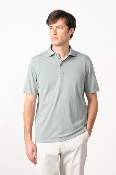 Polo punto circular Etiem menta