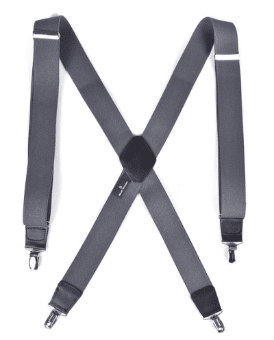 Tirantes liso bellido gris