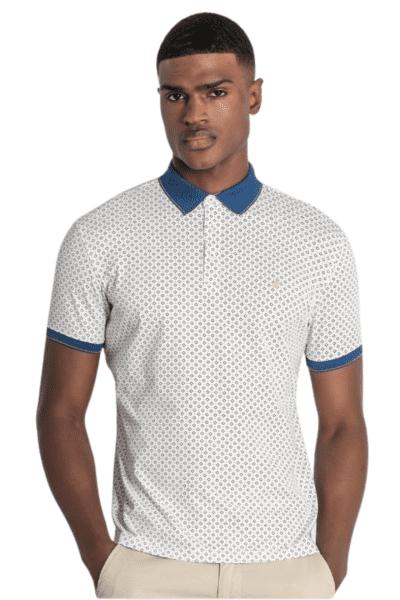 Polo estampado cuello Dos Galgos