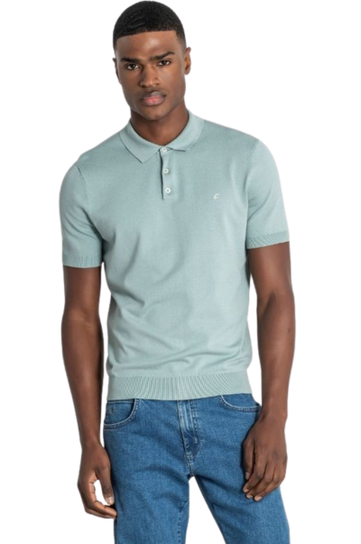 Suéter cuello camisero Dos Galgos