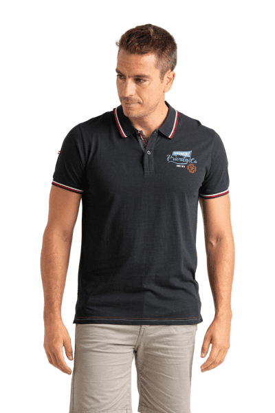 Polo camisero marino Privata