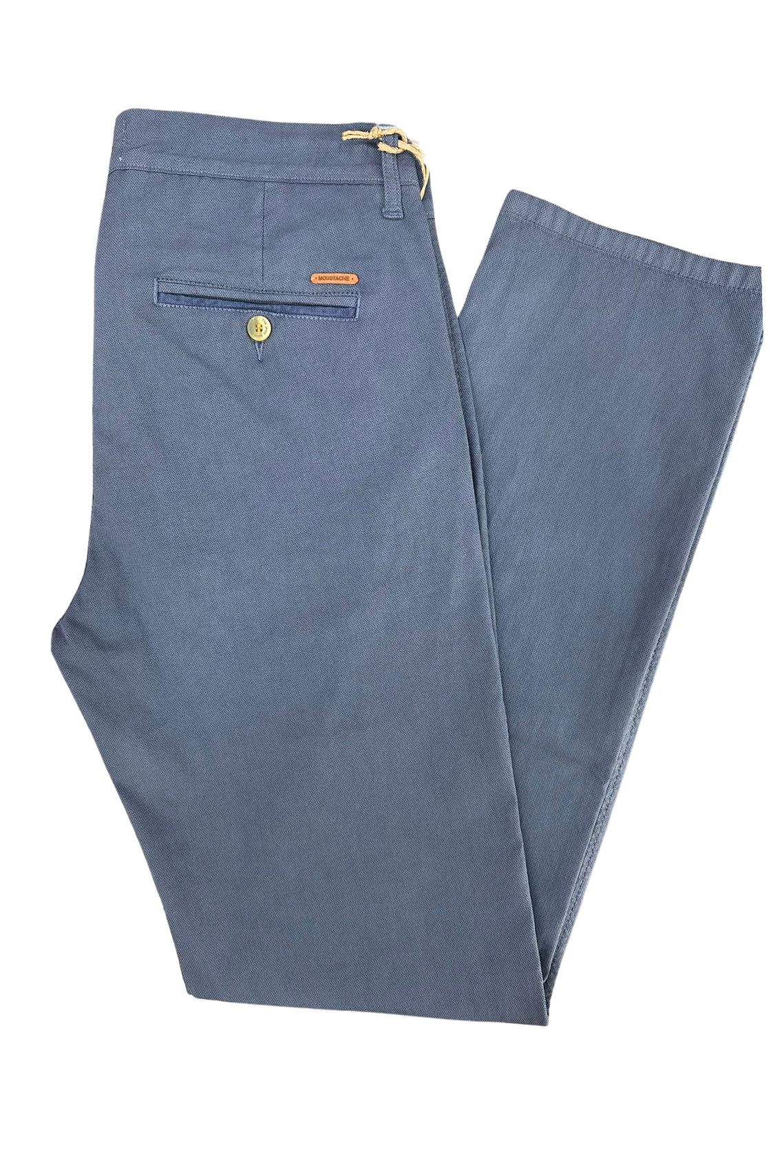 Pantalón chino recto Altea Azul