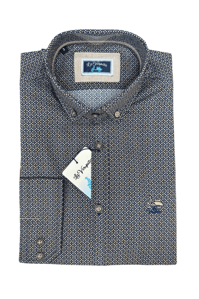 Camisa marino La Vespita 6380