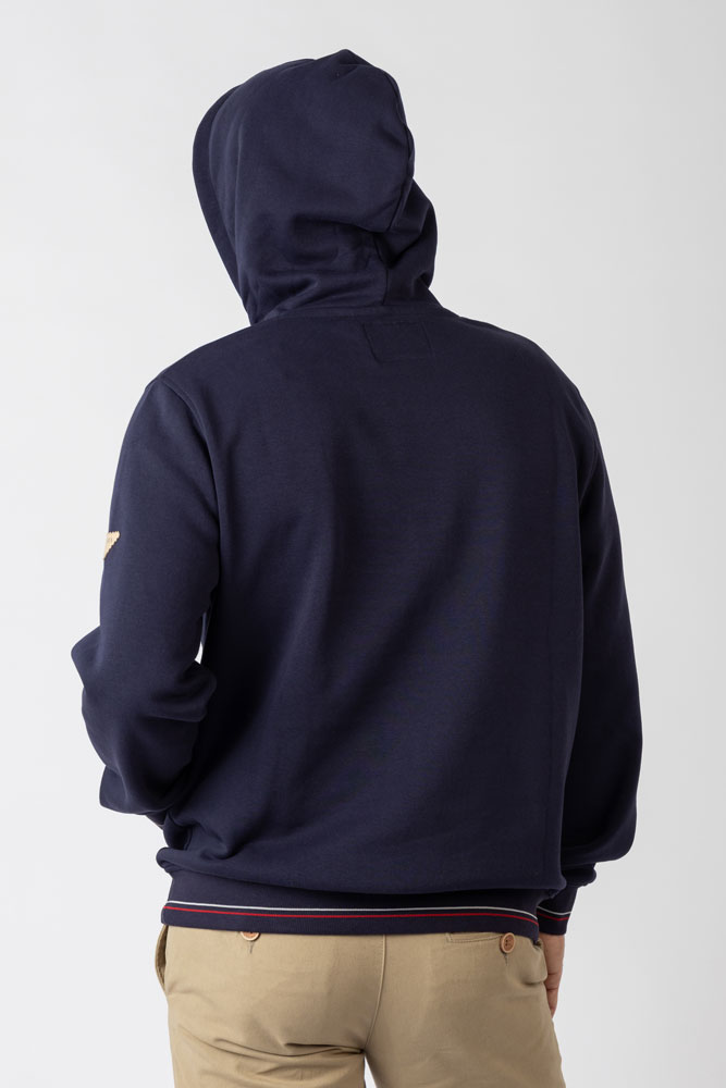 Sudadera capucha marino Privata - Imagen 7