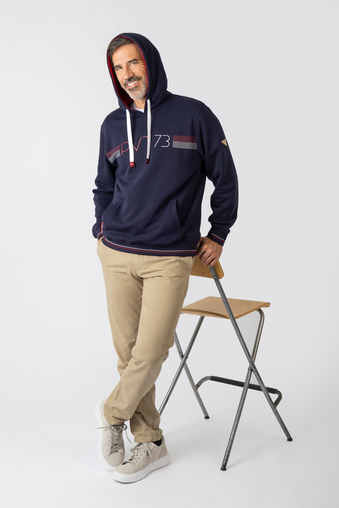 Sudadera capucha marino Privata - Imagen 6