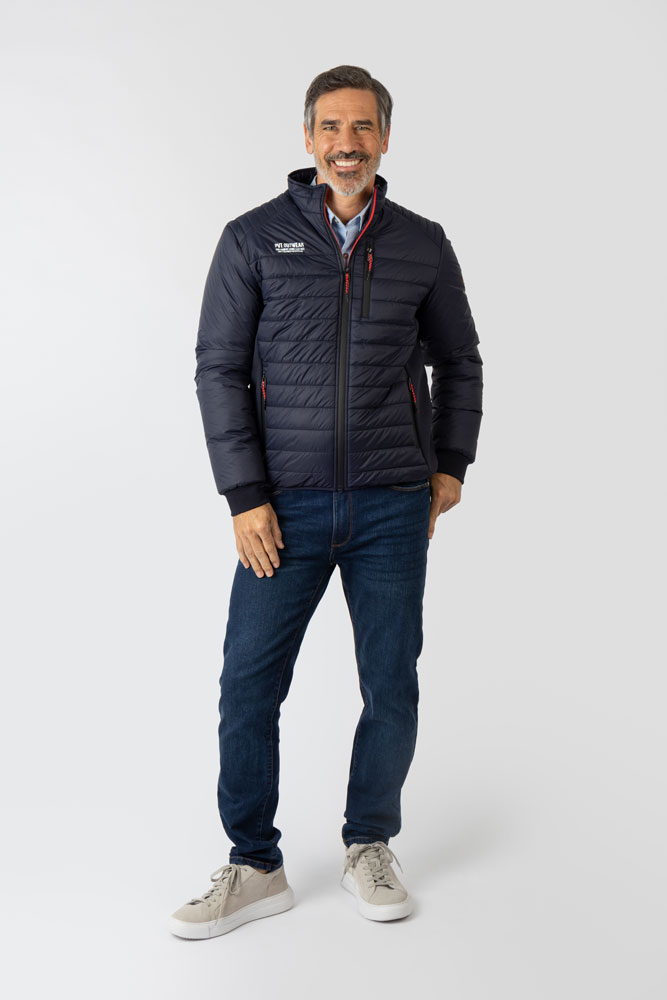 Cazadora guateada azul Privata - Imagen 5