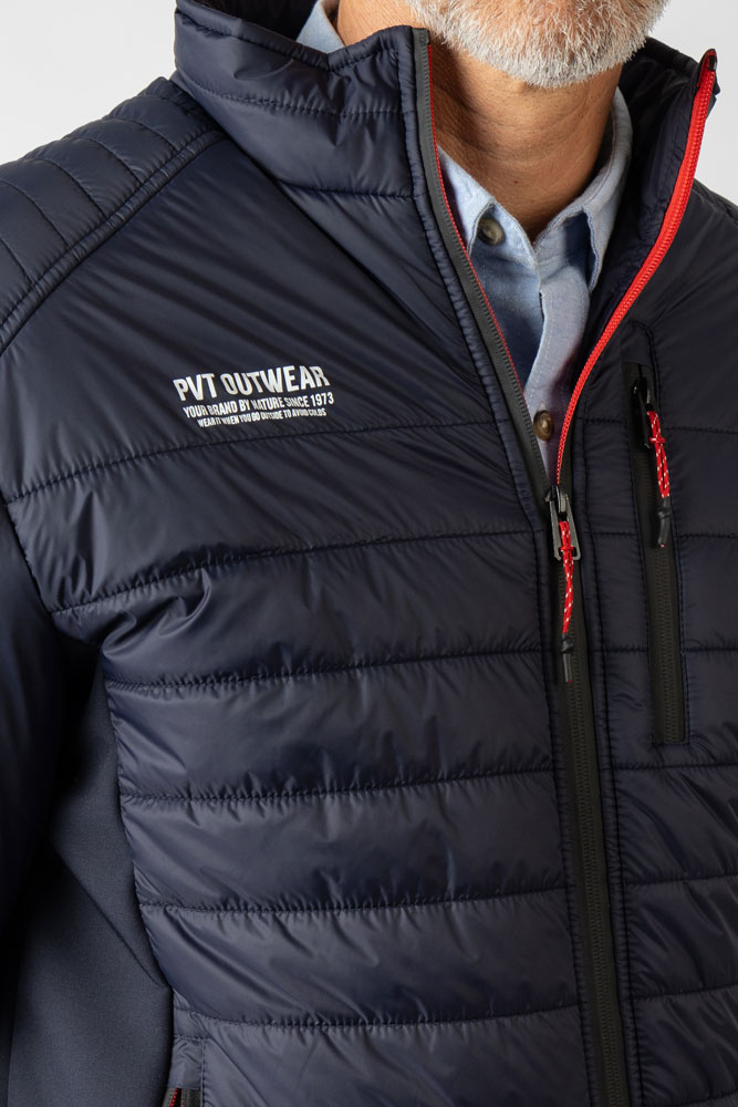 Cazadora guateada azul Privata - Imagen 7