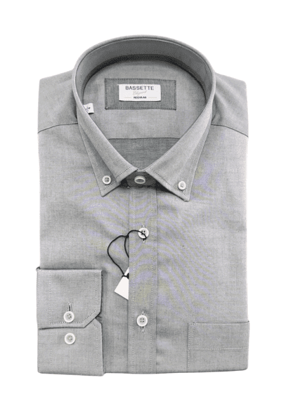 Camisa bolsillo verde Bassette