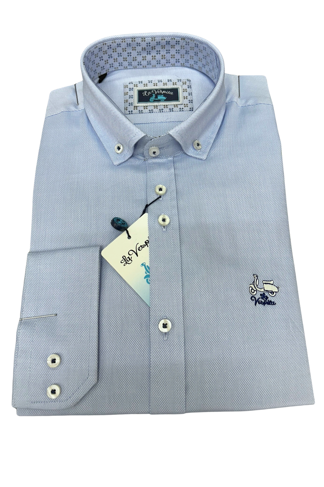 Camisa lisa La Vespita 6363 - Imagen 3