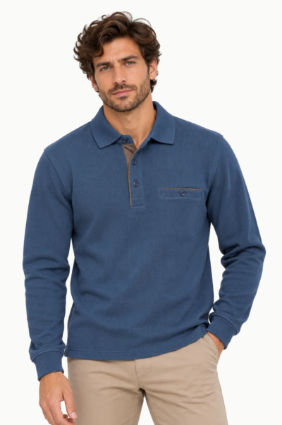 Polo Manga Larga Invierno Neptuno Roberto Bassi