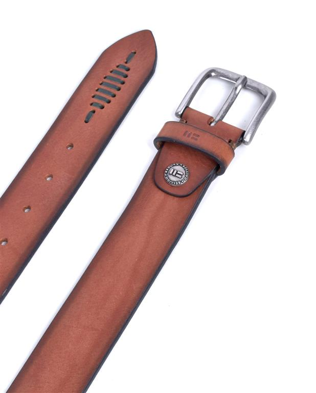 Cinturón Hombre Miguel Bellido en Piel Marrón - Imagen 3